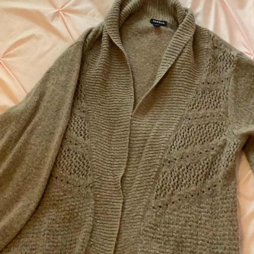 Light brown torrid cardigan